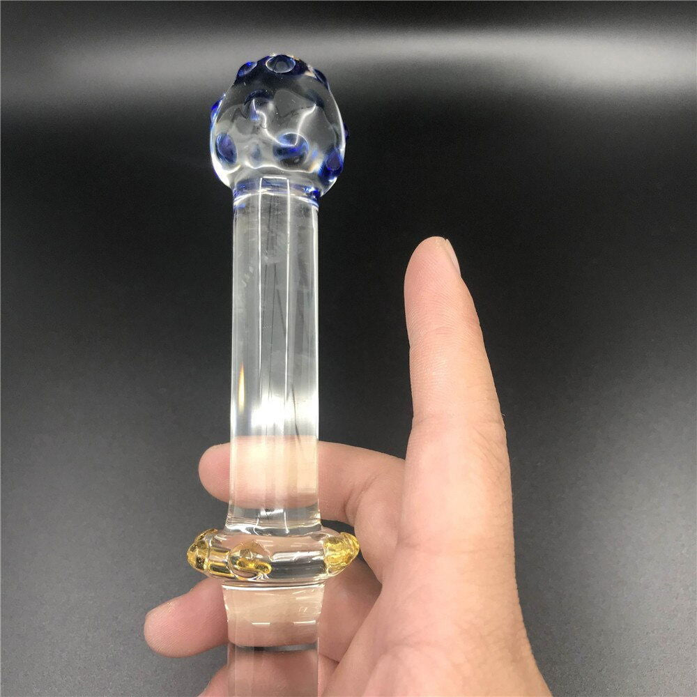 Double ended glass dildo 24cm - Shhh...