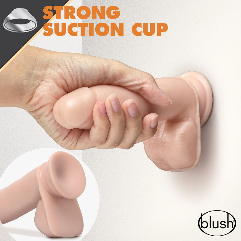 Dr. Skin Glide 7 Inch Self Lubricating Dildo -  17.8 cm Dong - Shhh...