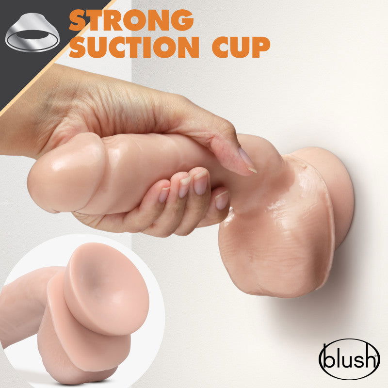 Dr. Skin Glide 8.5 Inch Self Lubricating Dildo -  21.6 cm Dong - Shhh...