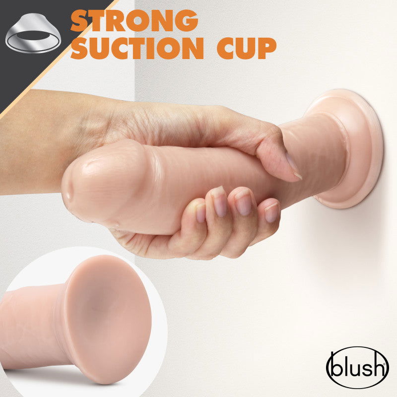 Dr. Skin Glide 8 Inch Self Lubricating Dildo -  20.3 cm Dong - Shhh...