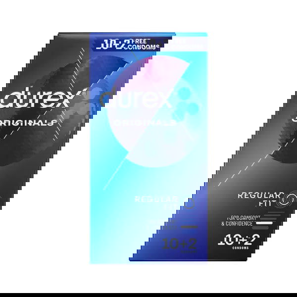 Durex Originals Regular Fit Condoms - 10 pk - Shhh...