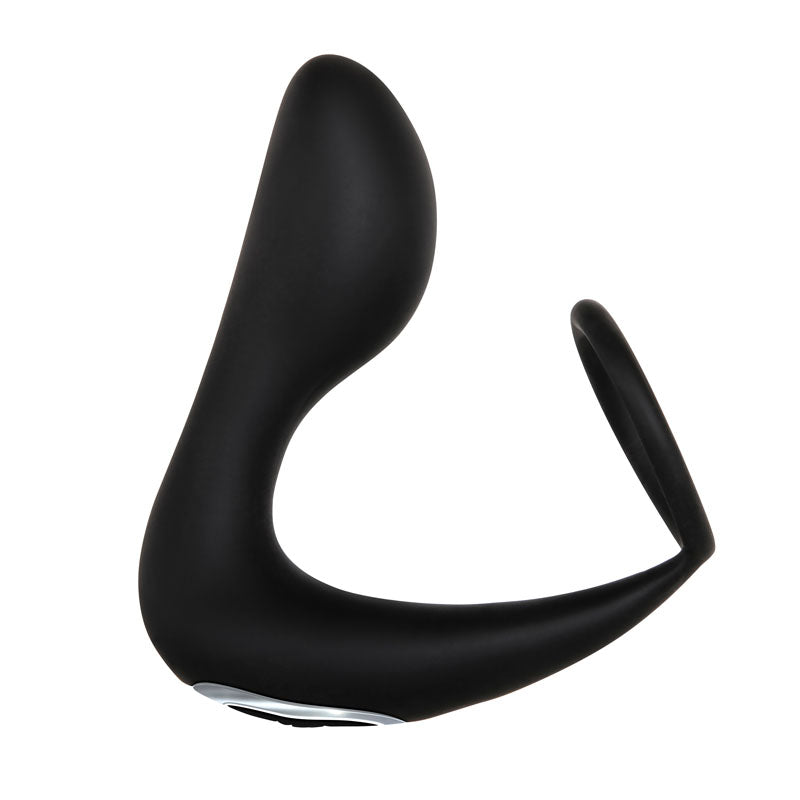 Adam & Eve Adam's Rechargeable Prostate Pleaser & C-Ring -  USB Rechargeable Anal Plug with Cock Ring