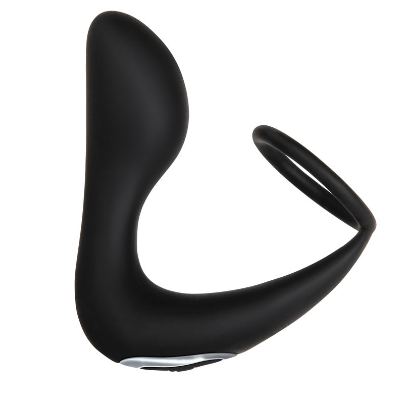 Adam & Eve Adam's Rechargeable Prostate Pleaser & C-Ring -  USB Rechargeable Anal Plug with Cock Ring