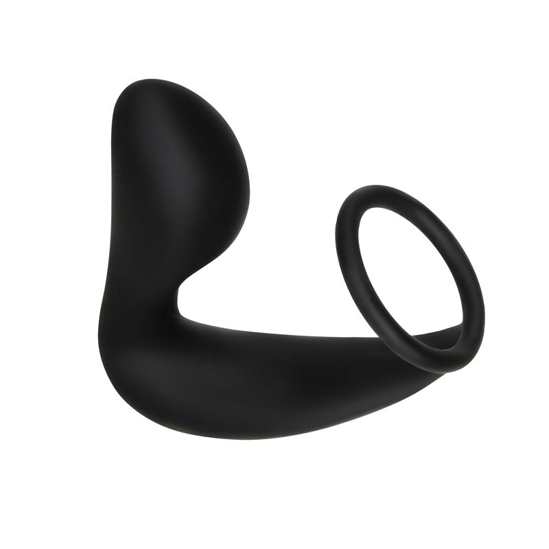 Adam & Eve Adam's Rechargeable Prostate Pleaser & C-Ring -  USB Rechargeable Anal Plug with Cock Ring