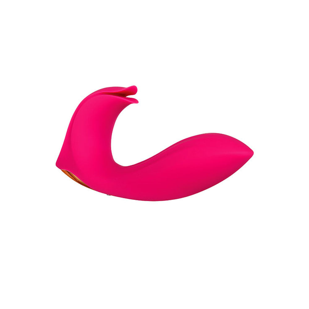 Adam & Eve EVES BLISS VIBRATOR - Pink 17.8 cm USB Rechargeable Rabbit Vibrator