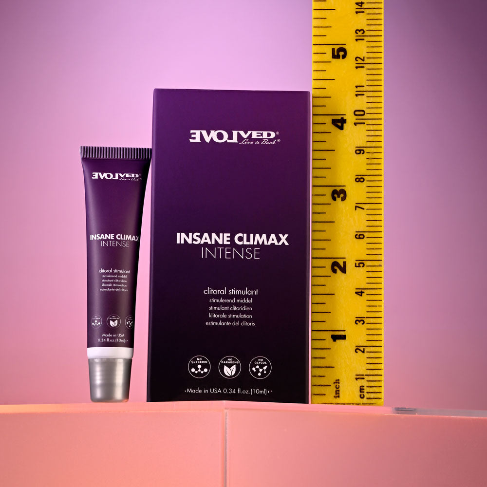 Evolved INSANE CLIMAX INTENSE Clitoral Stimulation Gel - 10 ml Tube