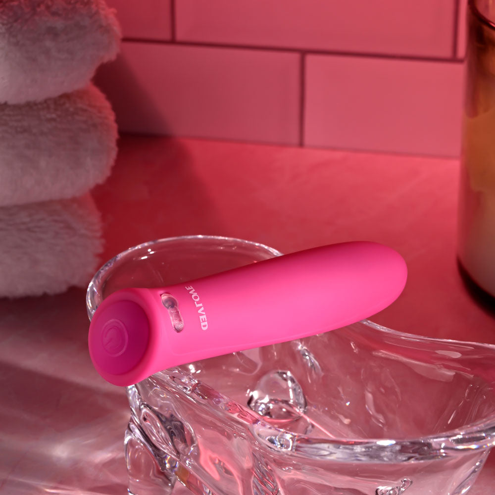 Evolved Pretty In Pink - Pink 8.6 cm (3.4'') USB Rechargeable Bullet