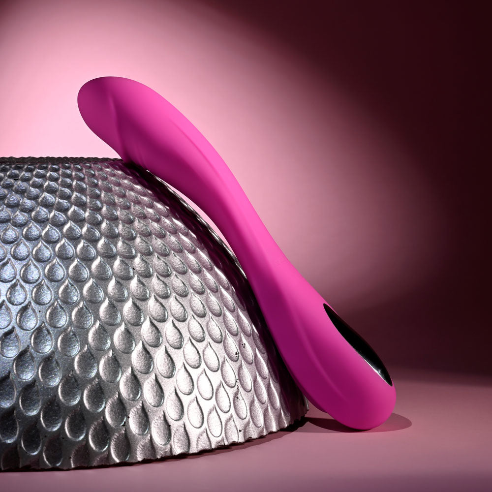 Evolved SUGAR RUSH 21.6 cm USBR Silicone Vibrator - Pink