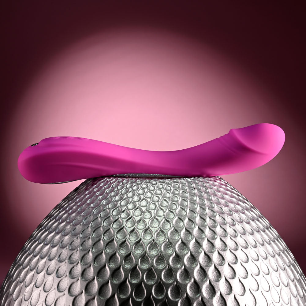 Evolved SUGAR RUSH 21.6 cm USBR Silicone Vibrator - Pink
