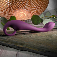 Evolved LOCHNESS G  19 cm USBR Vibrator - Purple