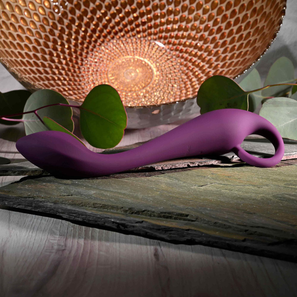 Evolved LOCHNESS G  19 cm USBR Vibrator - Purple