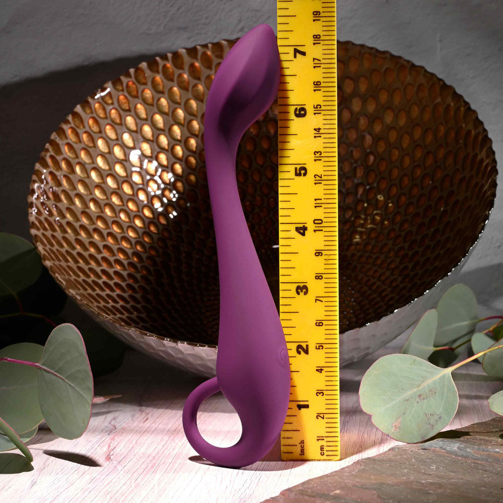 Evolved LOCHNESS G  19 cm USBR Vibrator - Purple