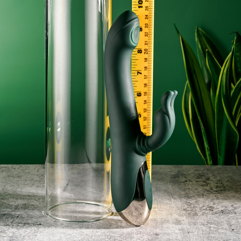 Evolved RABBIT TAP TAP -  25 cm USB Rechargeable Rabbit Vibrator with Tapping Tip