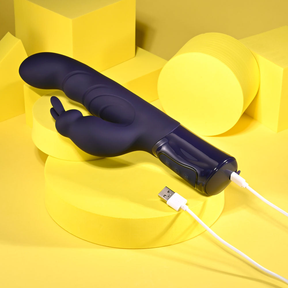 Evolved BIG DEAL -  25.7 cm USB Rechargeable Rabbit Vibrator
