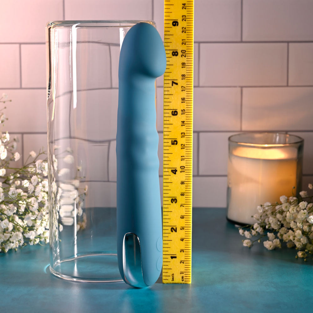 Evolved QUEEN OF ALL TRADES -  22.6 cm USB Rechargeable Thrusting & Rotating Vibrator