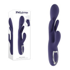 Evolved BOW DOWN - Purple USB Rechargeable Rabbit Vibrator
