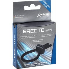 ERECTOmed Adjustable Cock Ring Black for erectile dysfunction - Shhh...
