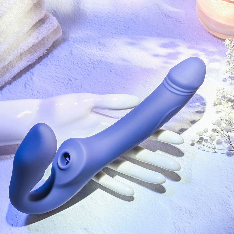 Evolved 2 BECOME 1 Multi function vibrator - Purple - Shhh...