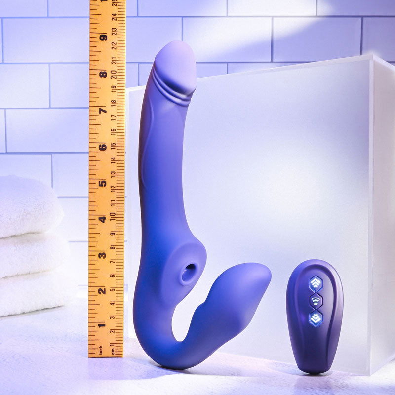 Evolved 2 BECOME 1 Multi function vibrator - Purple - Shhh...