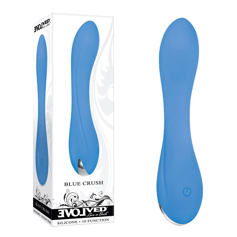 Evolved  CRUSH - 12 cm USB Rechargeable Mini Vibrator - Shhh...
