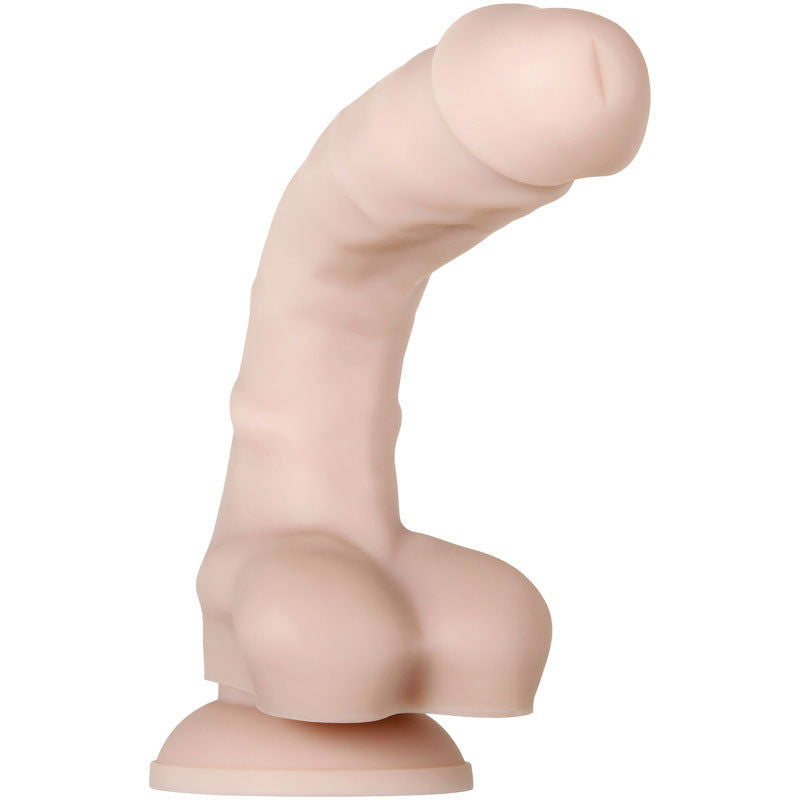Evolved Real Supple Silicone Poseable 8.25'' -  21 cm Poseable Silicone Dong - Shhh...