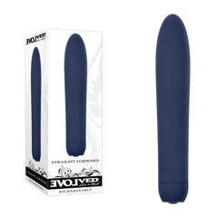 Evolved STRAIGHT FORWARD -  16.5 cm USB Rechargeable Vibrator - Shhh...