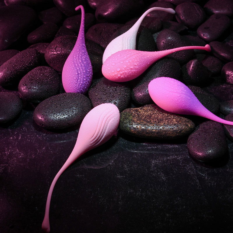 Evolved TIGHT & DELIGHT - Kegel Trainer Set - 5 Piece Kit - Shhh...