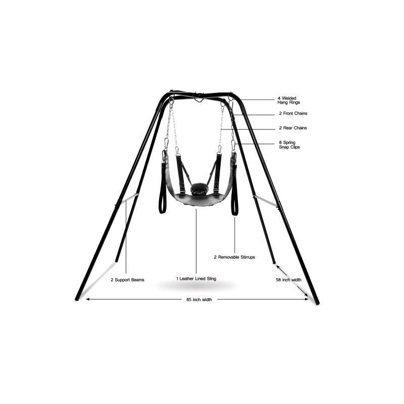 Extreme Sling and Swing Stand Package - Black - Shhh...