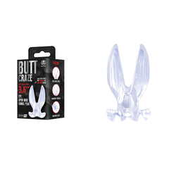 Butt Craze - Clear 9.1 cm Gaping Butt Plug