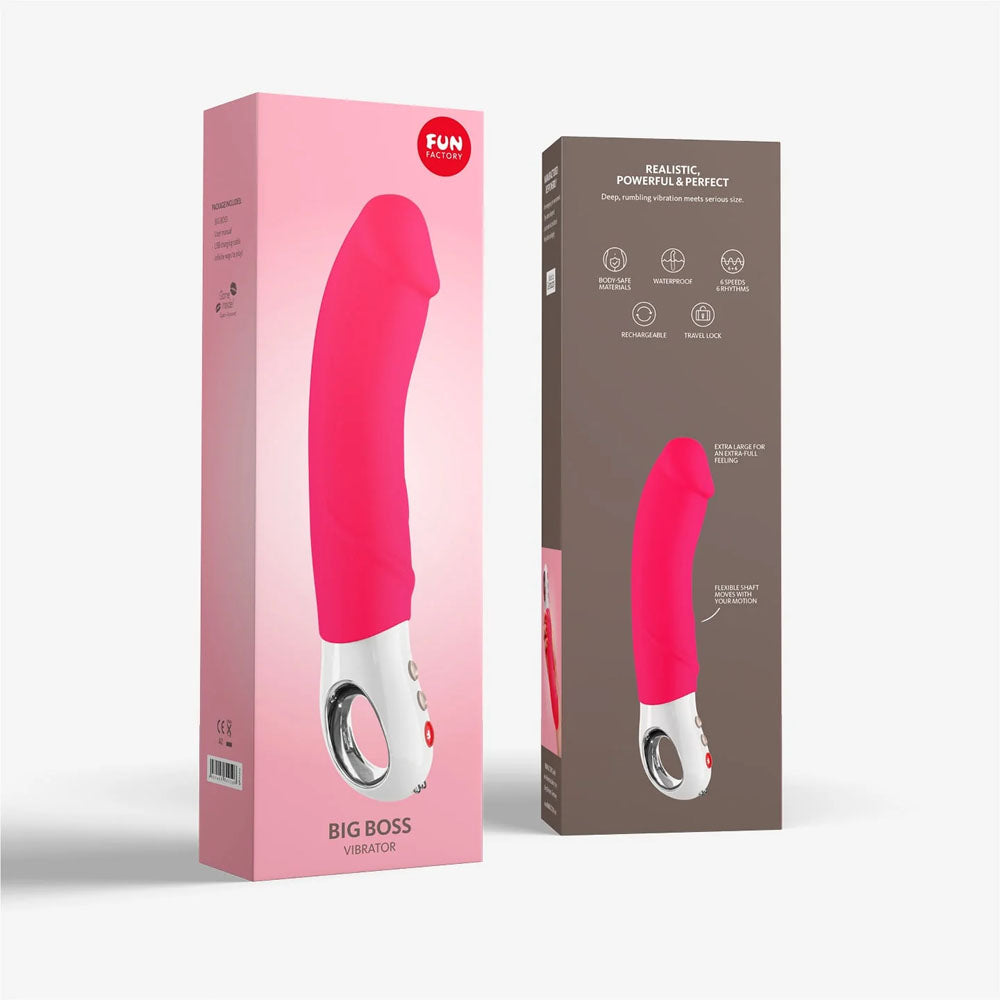 Fun Factory BIG BOSS  -  23.5 cm USB Rechargeable Vibrator
