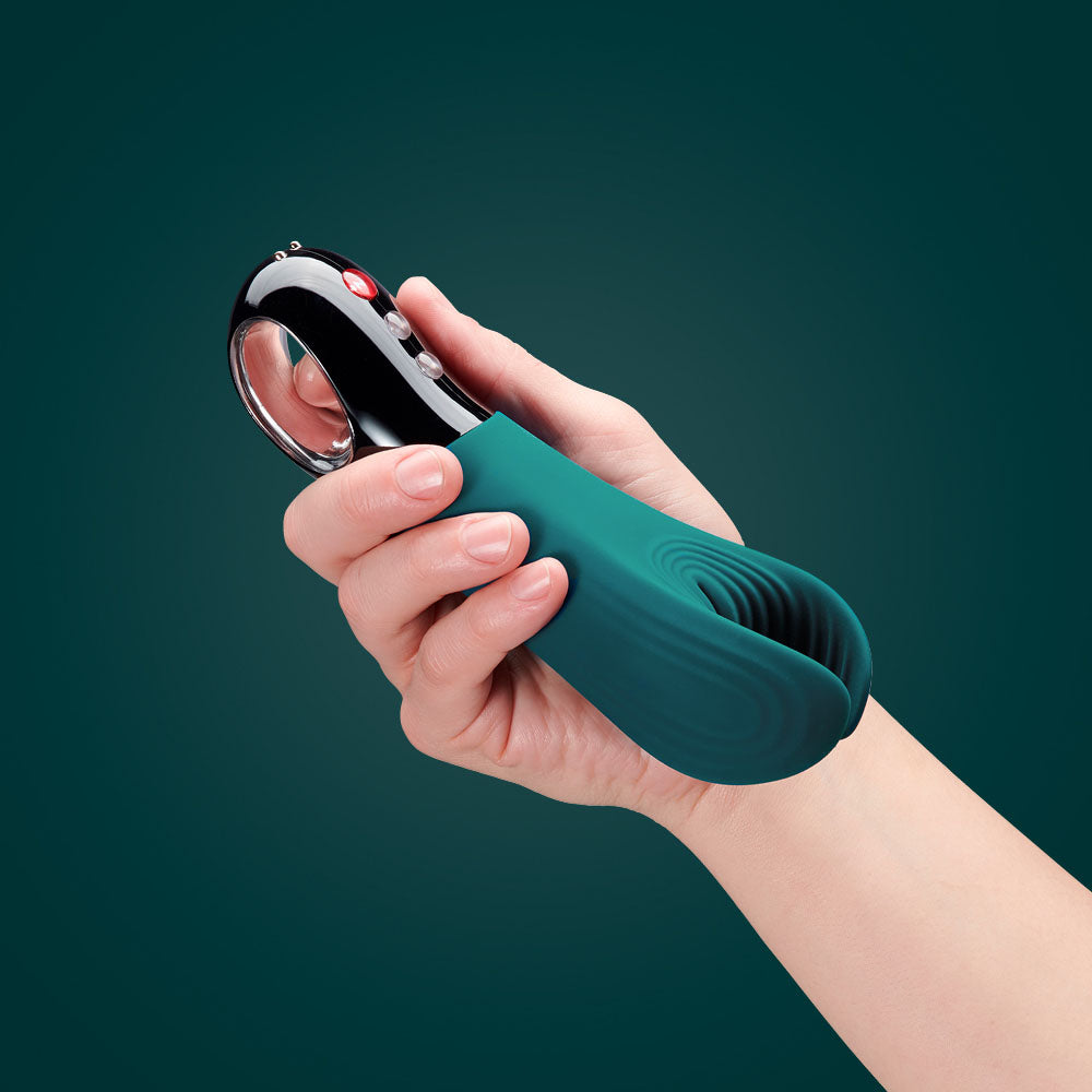 Fun Factory MANTA deep sea -black - Deep Sea  18 cm USB Rechargeable Mens & Couples Vibrator