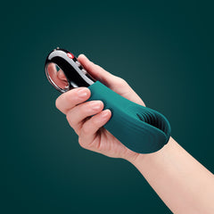 Fun Factory MANTA deep sea -black - Deep Sea  18 cm USB Rechargeable Mens & Couples Vibrator