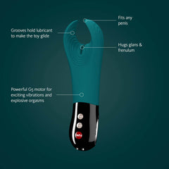 Fun Factory MANTA deep sea -black - Deep Sea  18 cm USB Rechargeable Mens & Couples Vibrator