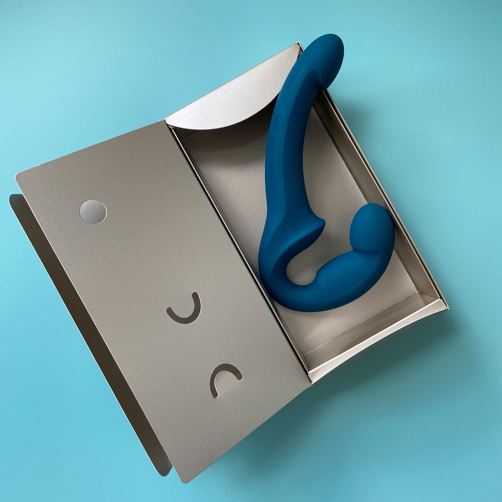 Fun Factory SHARE LITE blackberry -  30 cm Strapless Strap-On