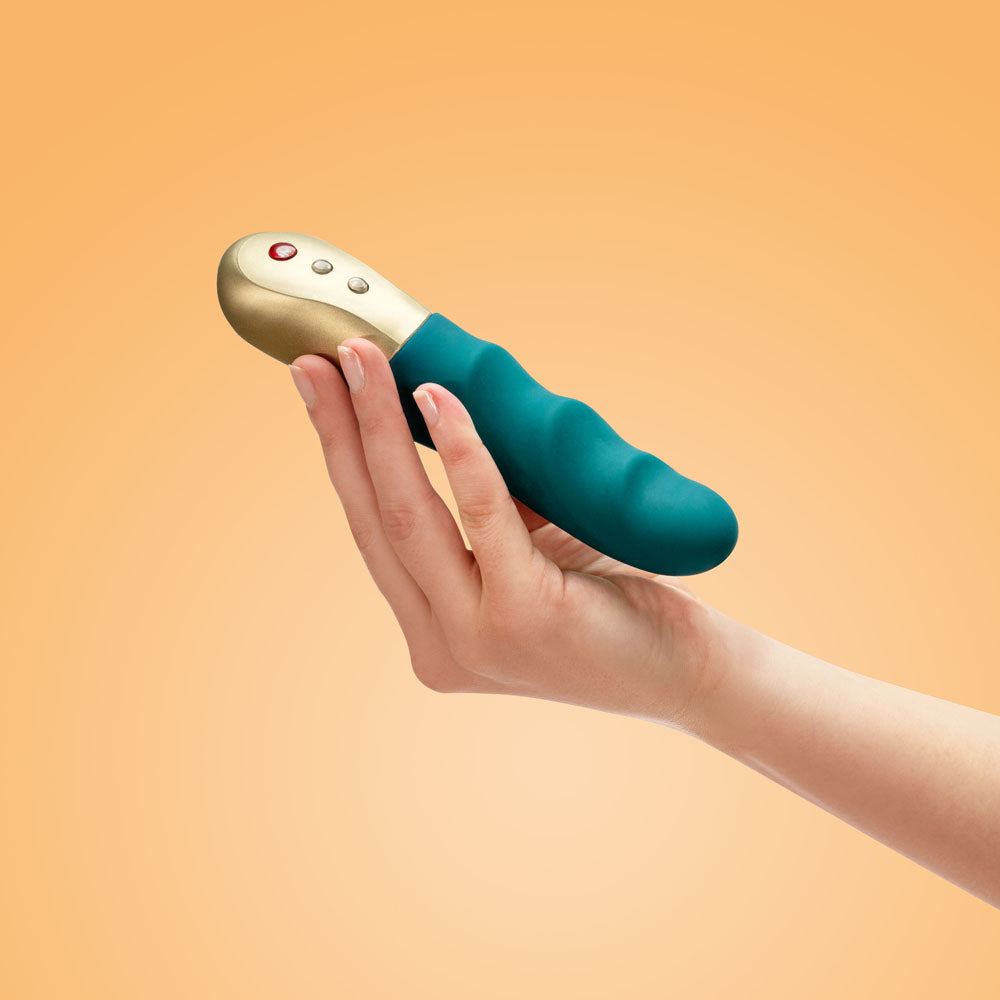 Fun Factory STRONIC PETITE deep sea  - Deep Sea  17 cm USB Rechargeable Thrusting Vibrator