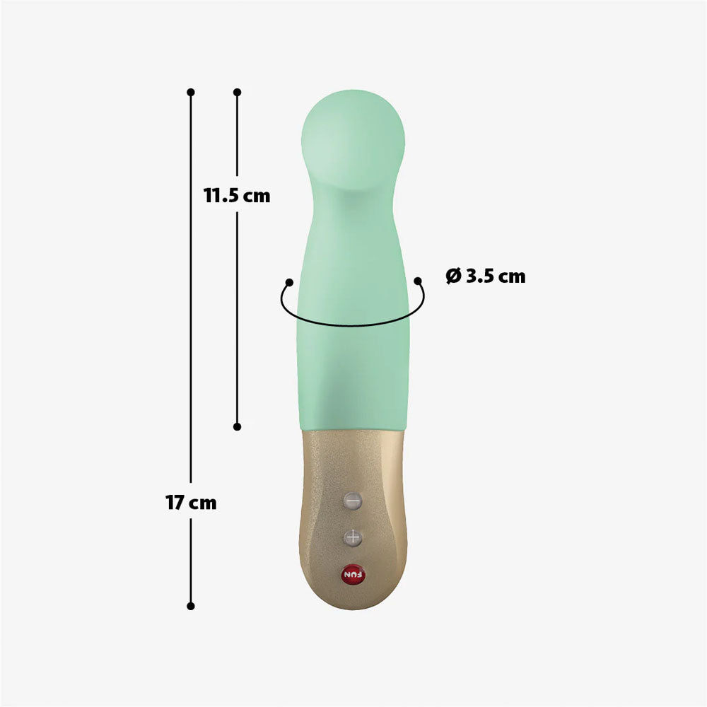 Fun Factory SUNDAZE pistachio - Pistachio  17.5 cm USB Rechargeable Thrusting Vibrator