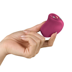 Fun Factory MEA Wine Red - Wine Red USB Rechargeable Air Pulse Clitoral Stimulator