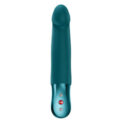 Fun Factory STRONIC REAL Bottle Green - Bottle Green USB Rechargeable Thrusting Vibrator