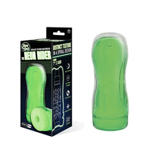 Neon Rider 17cm Hand Held Stroker - Green