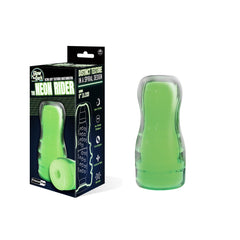 Neon Rider 15cm Hand Held Stroker - Green