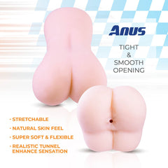 Bulky Sip Mini Doggy Style Male Stroker
