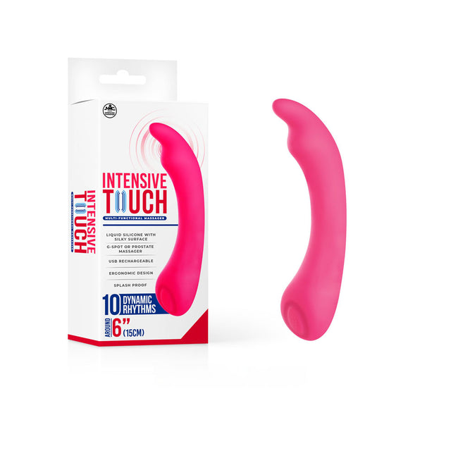 Intensive Touch 15cm G-Spot & Prostate Massager - Pink
