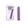 Finger Poke 10cm Rechargeable Stimulator - Purple