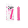 Finger Poke 10cm Rechargeable Stimulator - Pink