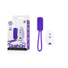 Crush On - Insertable Bullet Vibrator with Remote Control - Purple