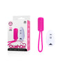 Crush On - Insertable Bullet Vibrator with Remote Control - Pink