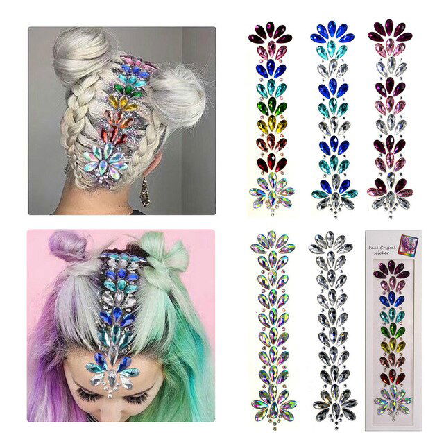 Face and Neck temporary JEWELLERY stick-ons for women - Shhh...
