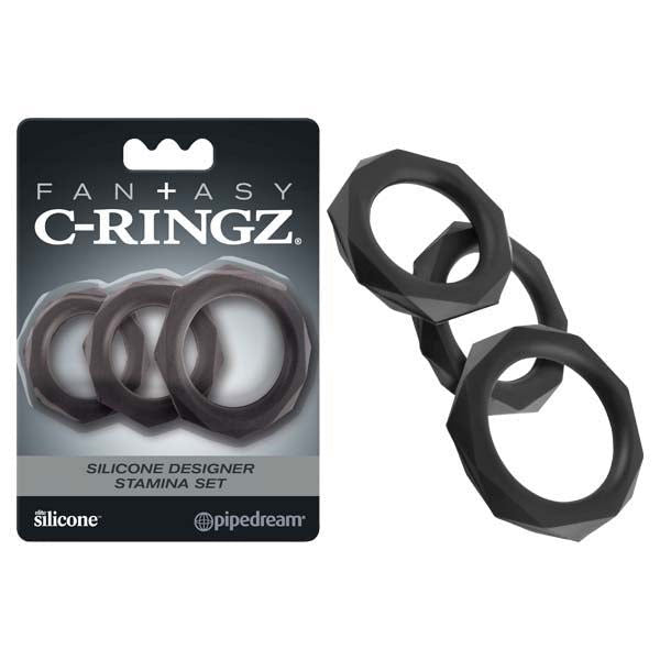 Fantasy C-Ringz Silicone Designer Stamina Set - Shhh...
