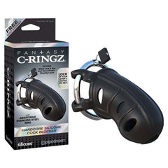 Fantasy C-ringz Hardcore Silicone Cock Blocker - Shhh...