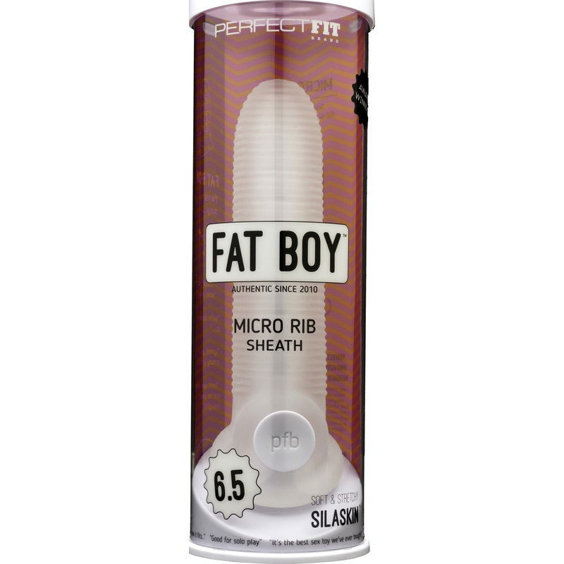 Fat Boy Micro Rib Sheath 6.5in - Shhh...
